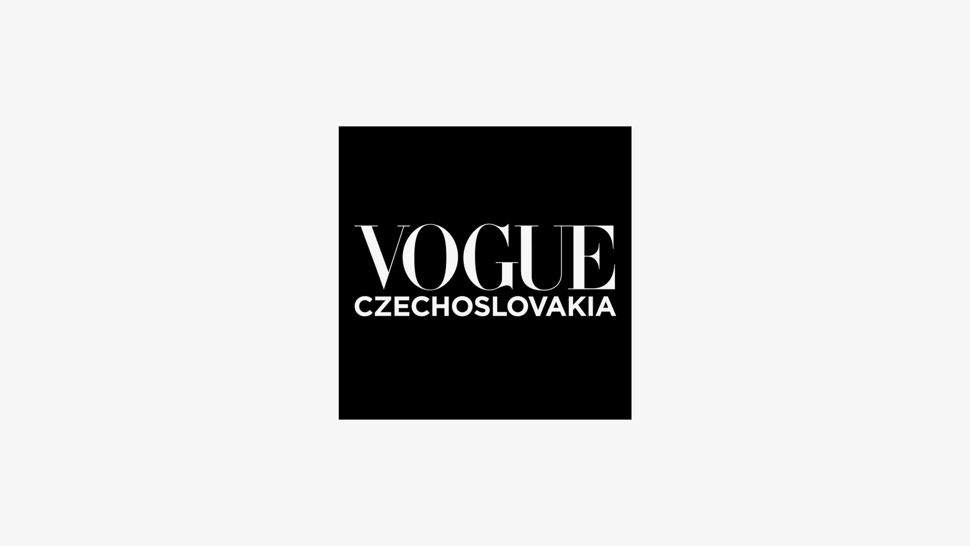 Vogue Czechoslovakia