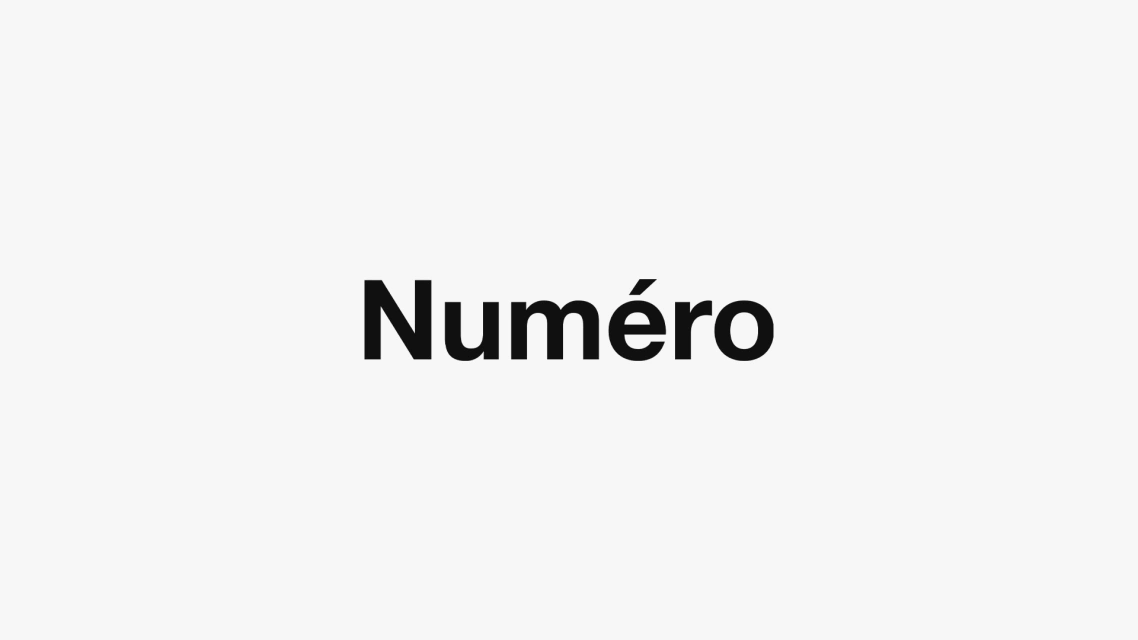 Numéro France