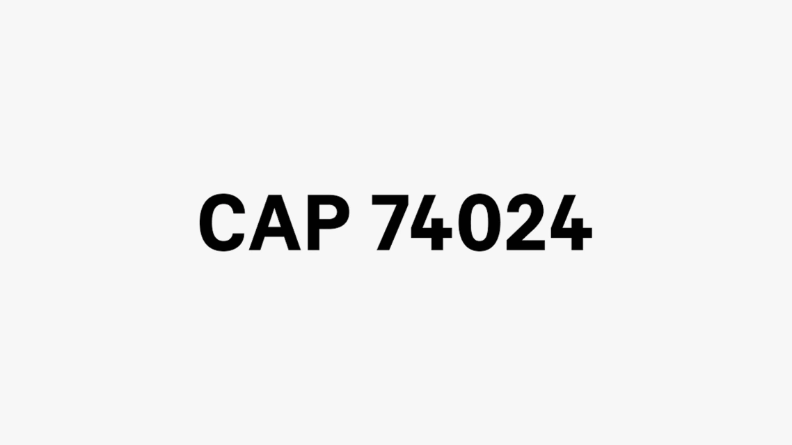 CAP 74024