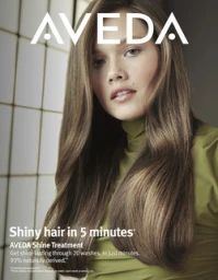 Close-up beauty portrait of a woman with long, glossy brown hair wearing a green top, photographed by Matthew Priestley.