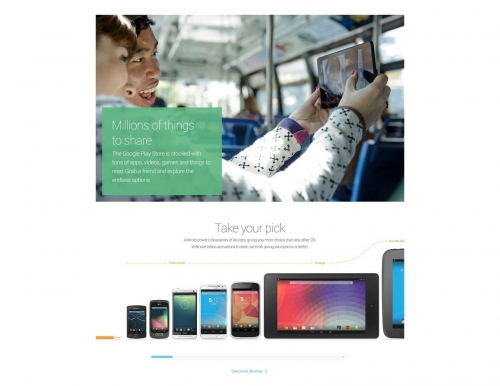 People on a bus with mobile devices, showcasing various phone models. Digital tablet is held up in foreground, modern technology.