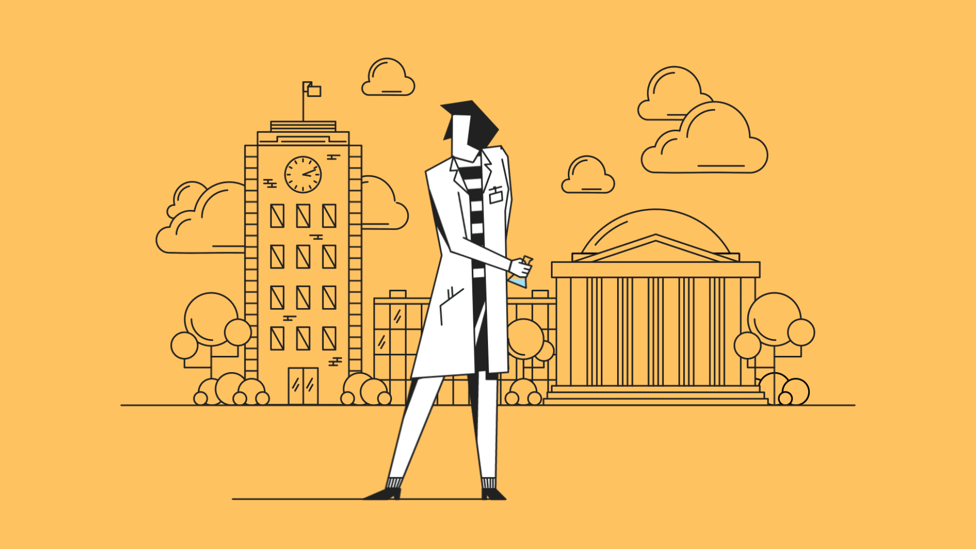 Motion graphics reel with dynamic shapes, orange color palette, abstract forms, and fluid animations showcasing design expertise.