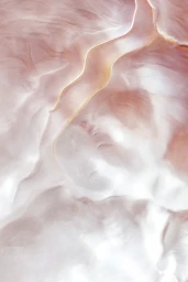 Close-up abstract photography of smooth pink and white marble texture with flowing organic lines