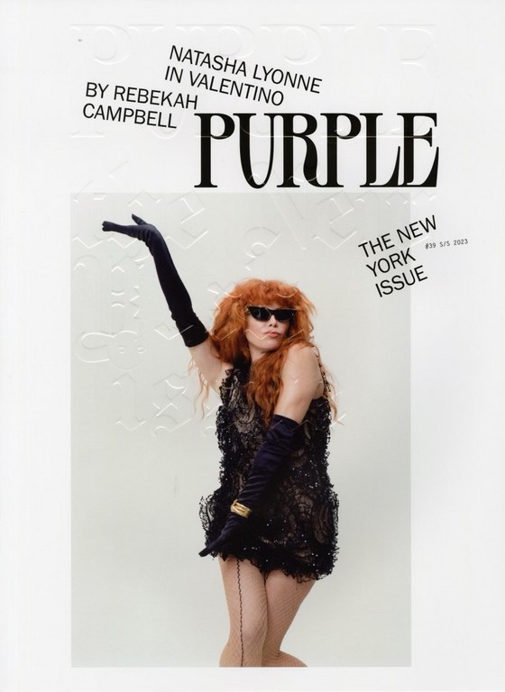 Natasha Lyonne wearing Valentino, photographed by Rebekah Campbell for Purple Magazine. The New York Issue #39 S/S 2023.