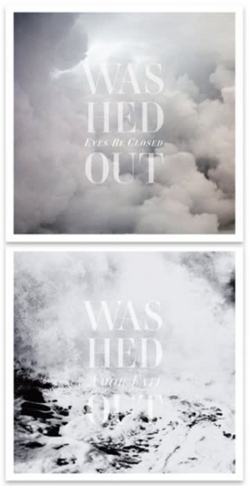 Album artwork features sky with clouds and overlayed text 'Washed Out'.