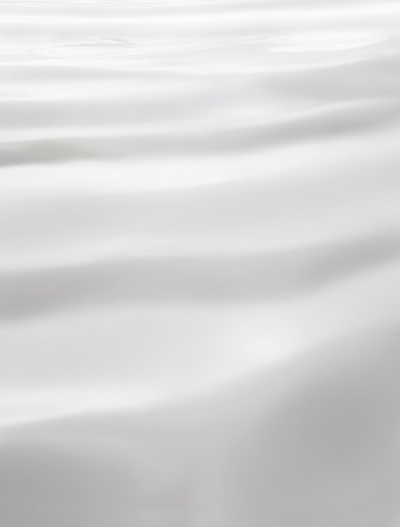 Abstract background with soft, blurry, horizontal folds of white fabric or sheet. Softly lit and shadowed. Neutral aesthetic.