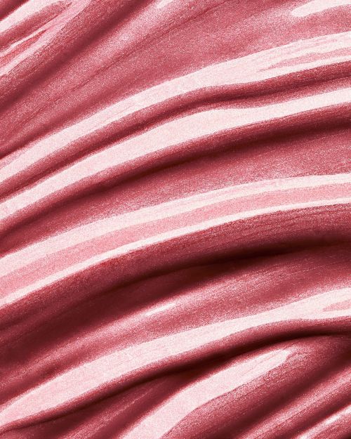 Abstract background with horizontal wavy lines and textures in shades of pink and white creating a rippled surface.
