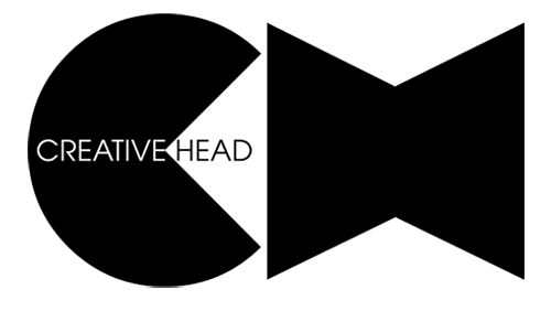 White uppercase text reading CREATIVE on a solid black background.