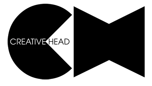 White uppercase text reading CREATIVE on a solid black background.