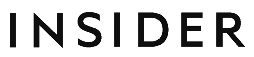 INSIDER logo against a black background, featuring a sans-serif typeface with a minimalist design and clean lines, conveying a modern aesthetic.