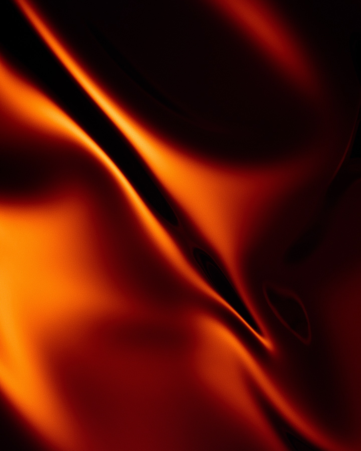 Abstract background with orange and black flowing shapes, creating a dynamic and visually striking design.