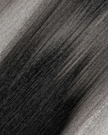 Abstract monochrome background with black and gray diagonal brush stroke texture pattern, creating a dynamic and artistic visual.