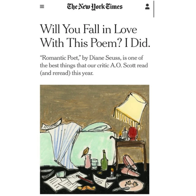 Illustration of messy bedroom with a bed, nightstand, lamp, open bottle, and scattered papers, evoking a lived-in atmosphere.