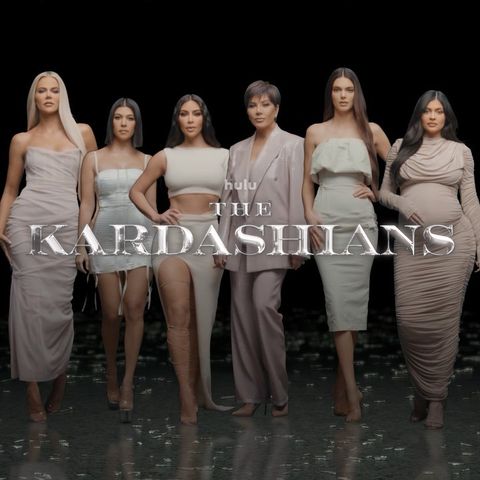 Promotional shot featuring Khloe Kardashian, Kourtney Kardashian, Kim Kardashian, Kris Jenner, Kendall Jenner, and Kylie Jenner.