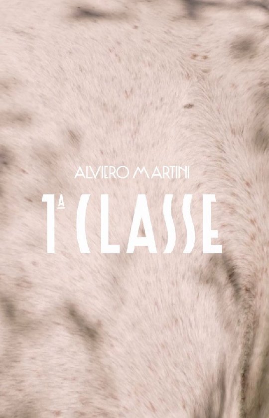 Fashion-brand-related imagery with the brand name, Alviero Martini 1A Classe, superimposed on a textured background resembling animal fur.