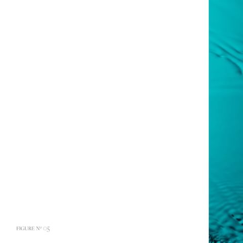 Abstract minimalist aqua blue underwater ripple pattern for backgrounds, textures, design elements and creative projects.