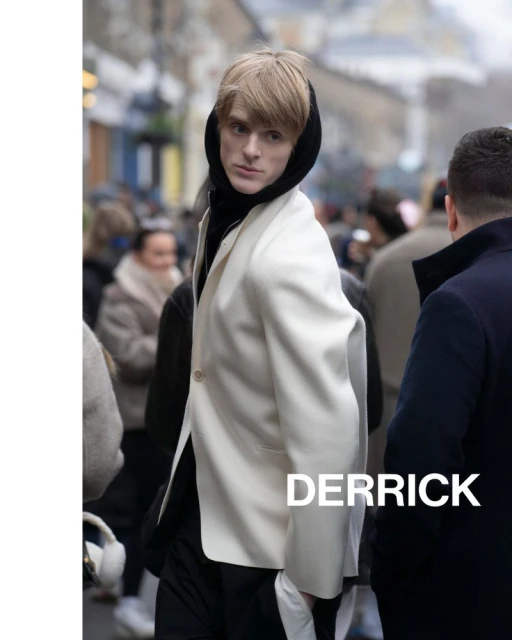 DERRICK F/W 25 photographed by Mikey Massey
