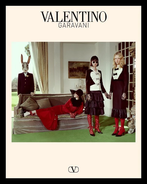 Valentino Pavillon des Folies S/S 2025 Campaign