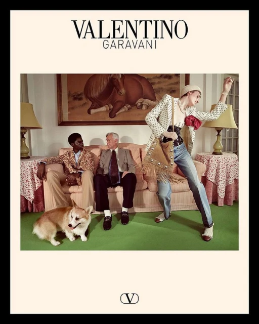 Valentino Pavillon des Folies S/S 2025 Campaign