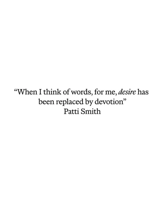 This is Patti Smith and Soundwalk Collective