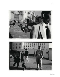 Black and white editorial double frame showing a man in a suit and outdoor plaza scenes for Esquire China