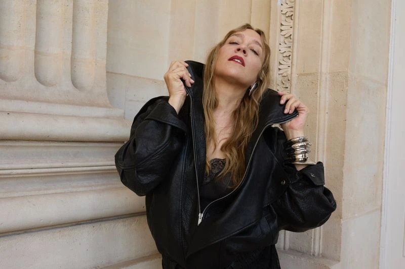 Saint Laurent Fall 24 Chloë Sevigny