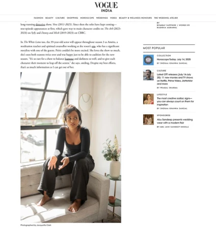Shalini Peiris, The White Lotus