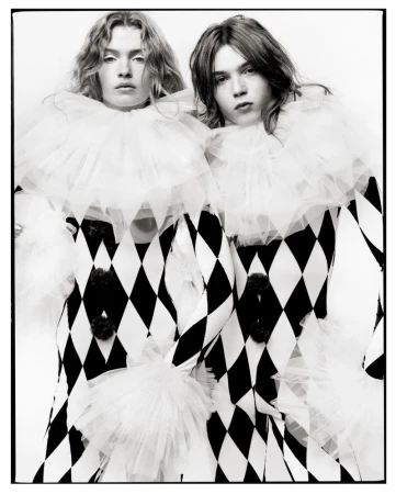 Zara Fall 2024: Harlequin and Grunge