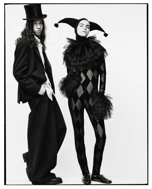 Zara Fall 2024: Harlequin and Grunge