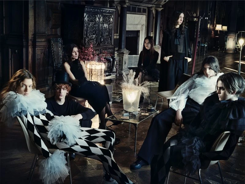 Zara Fall 2024: Harlequin and Grunge