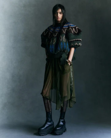 Sacai S/S 2024 Collection: Show Backstage in Paris