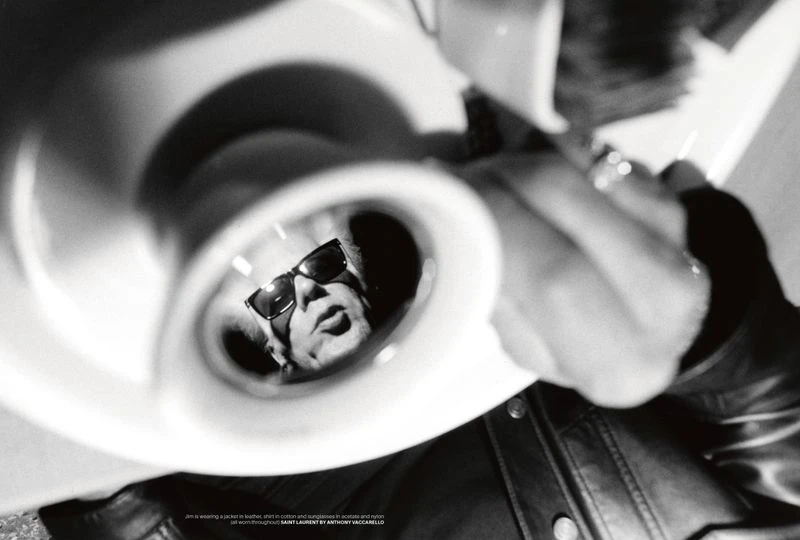 Frank Lebon Photographs Jim Jarmusch for the Cover of Another Man