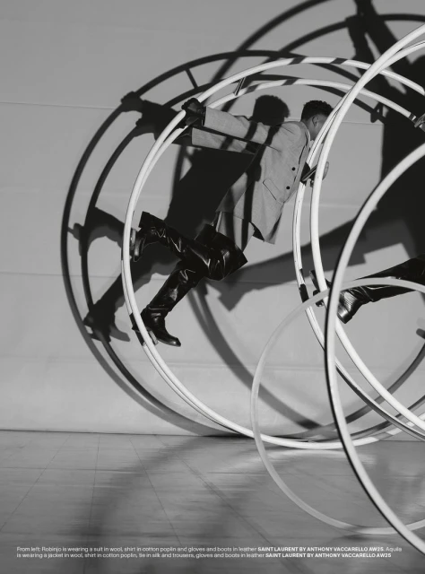 A movement study by Viviane Sassen and Raphael Hirsch