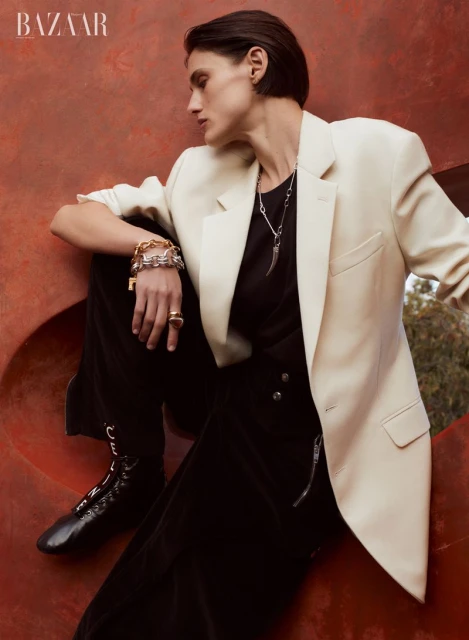 Aleyna Fitzgerald is resplendent in the city of lights