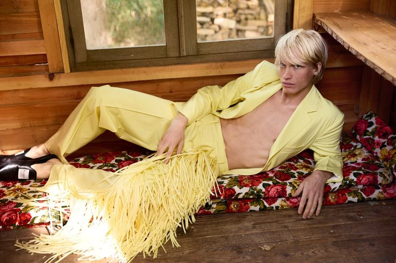 In the garden, we grew wild.