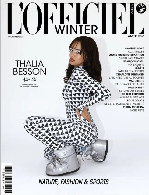 Thalia Besson X L'Officiel Riviera - After Ski