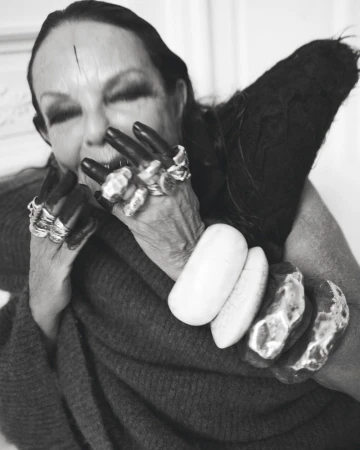 Michele Lamy and Rick Owens