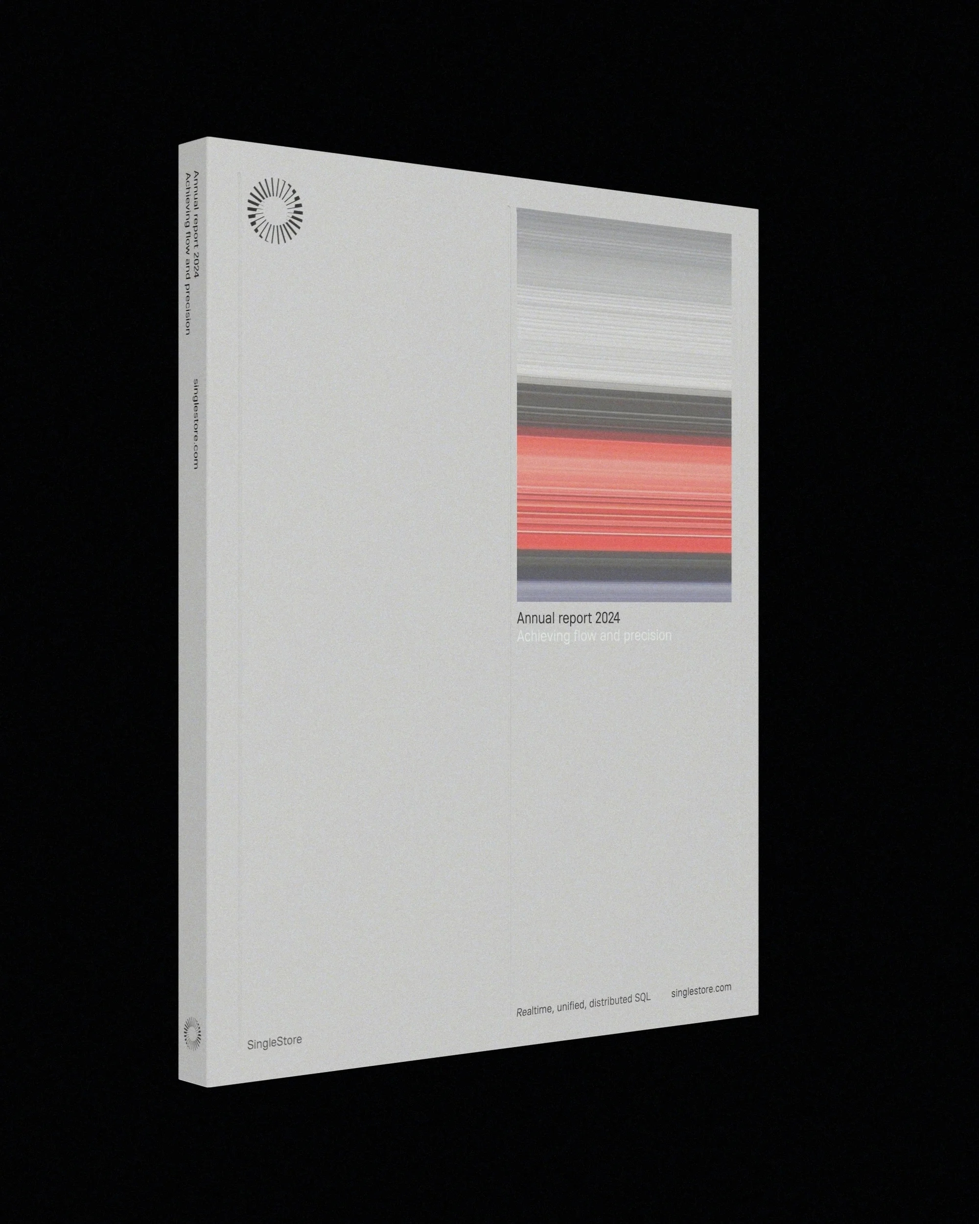 Minimalist book cover design featuring abstract lines and text on a light grey background. Book is in a black surrounding.