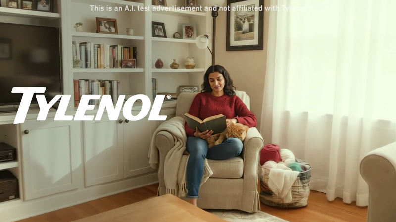 A woman reads a book with a cat in a comfortable armchair, illuminated by natural light, while yarn sits in a basket nearby.