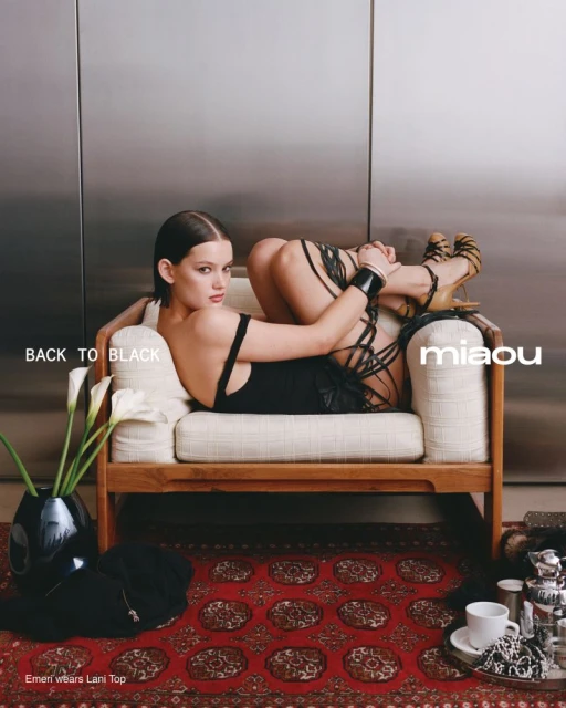 Miaou SS26: Back to Black