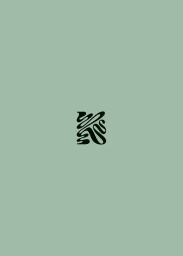 Minimalist sage green graphic design brand identity logo with dark stylized typography for Kloo.