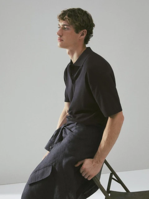 A knitted statement