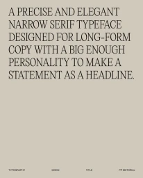 Clean typographic poster showing uppercase serif text on a solid pale beige background for Moksi brand identity.
