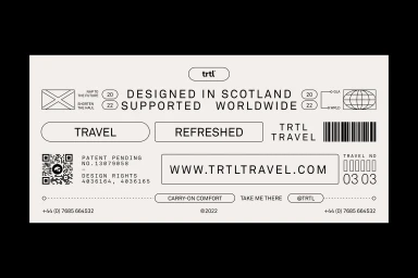 Monochrome graphic design layout featuring technical typography and borders styled like a travel ticket for Uncouth brand identity