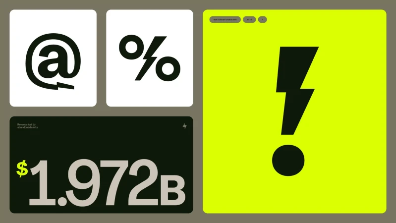 Digital graphic featuring symbols and numerals in black on blocks of white, green, and gray with rounded corners.