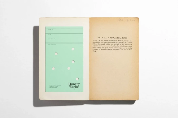 Open book featuring 