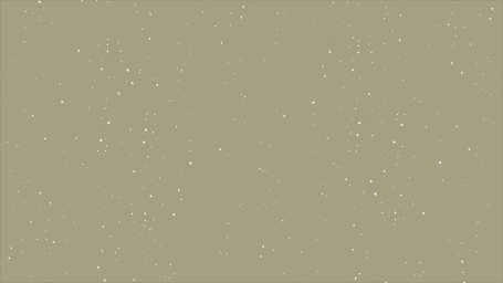 Muted olive green textured background scattered with random small white speckles