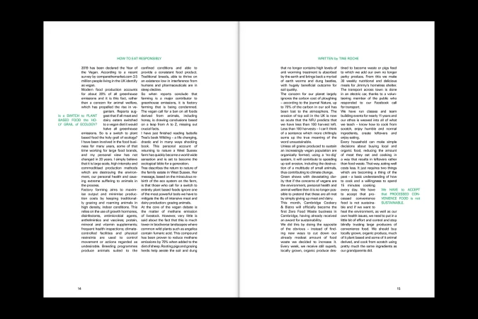 Two pages of a book with paragraphs of text, readable in detail. The book page features a clear and legible layout with structured content.