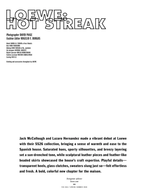 Loewe: Hot Streak