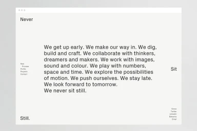 Digital brand identity design layout by Christopher Doyle and Co featuring typography on a clean white background
